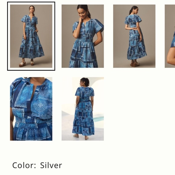 Anthropologie The Somerset Maxi Dress Size Small NWT - Picture 7 of 15